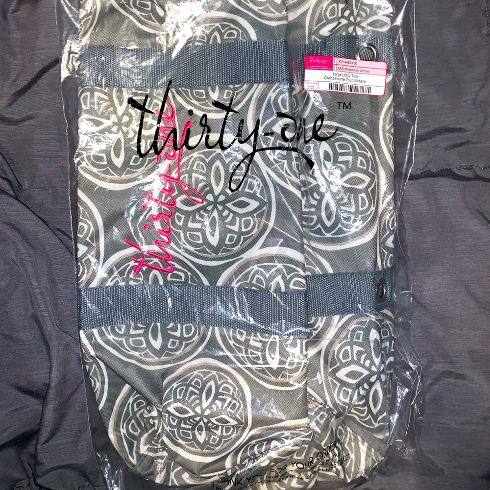 Thirty One Large Utility Tote with icon